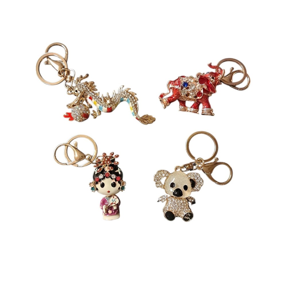 Keychains Lot Of 4